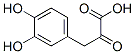 3,4-dihydroxyphenylpyruvic acid Structure