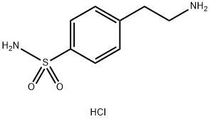 4-(2-氨乙基)-苯磺酰胺盐酸盐,42286-14-6,结构式