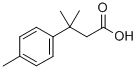 3-メチル-3-パラ-トリルブタン酸 化学構造式