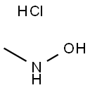N-メチルヒドロキシルアミン  塩酸塩 化学構造式