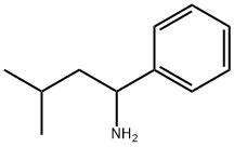 3-甲基-1-苯基丁胺, 42290-97-1, 结构式