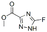 1H-1,2,4-Triazole-3-carboxylicacid,5-fluoro-,methylester(9CI)|