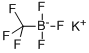 カリウムトリフルオロ(トリフルオロメチル)ボラート 化学構造式