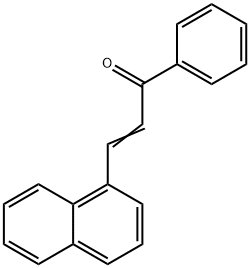 Phenyl[2-(1-naphtyl)ethenyl] ketone Struktur
