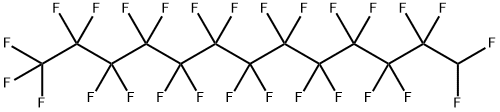 1H-全氟十三烷, 423-66-5, 结构式