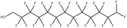 1H,1H,13H-PERFLUOROTRIDECAN-1-OL 结构式