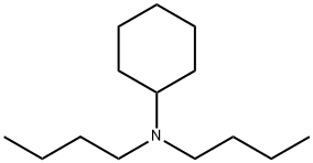 N,N-DIBUTYLCYCLOHEXANAMINE HYDROCHLORIDE 结构式