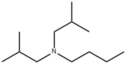 BUTYL-DIISOBUTYL-AMINE Structure