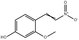 4-HYDROXY-2-METHOXY-BETA-NITROSTYRENE Struktur