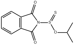 1,3-Dihydro-1,3-dioxo-2H-isoindole-2-sulfinothioic acid S-isopropyl ester 结构式