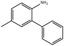 2-氨基-5-甲基联苯 结构式