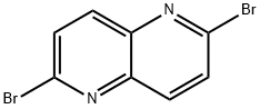 2,6-二溴-1,5-萘啶, 42309-15-9, 结构式