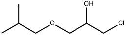 1-chloro-3-(2-methylpropoxy)propan-2-ol 结构式