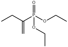 2-DIETHYLPHOSPHONOBUT-1-ENE 化学構造式