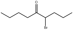 4-ブロモ-5-ノナノン 化学構造式