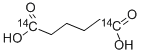 ADIPIC ACID, [1,6-14C] Struktur