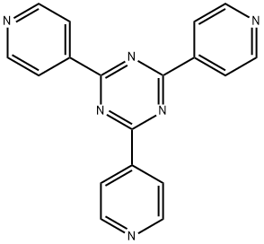 2,4,6-TRI(4-PYRIDYL)-1,3,5-TRIAZINE Struktur