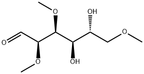2-O,3-O,6-O-Trimethyl-D-glucose Struktur