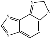 2H-Imidazo[4,5-e]benzothiazole(9CI) Struktur