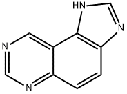 1H-Imidazo[4,5-f]quinazoline(9CI) 结构式
