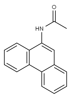 N-(9-PHENANTHRYL)ACETAMIDE Structure
