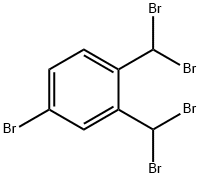 α,α,α',α',4-ペンタブロモ-o-キシレン 化学構造式