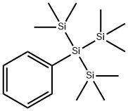 Trisilane, 1,1,1,3,3,3-hexaMethyl-2-phenyl-2-(triMethylsilyl)- Structure