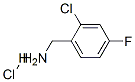 2-クロロ-4-フルオロベンジルアミン塩酸塩 化学構造式