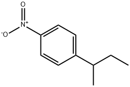 1-sec-ブチル-4-ニトロベンゼン 化学構造式