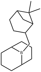 B-ISOPINOCAMPHEYL-9-BORABICYCLO[3.3.1]NONANE Struktur