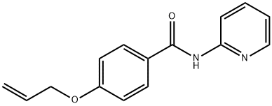Benzamide, 4-(2-propenyloxy)-N-2-pyridinyl- (9CI) Structure