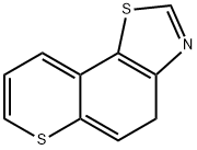 4H-Thiopyrano[2,3-g]benzothiazole(9CI) 结构式