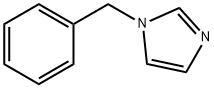 1-ベンジル-1H-イミダゾール 化学構造式