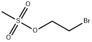 メタンスルホン酸2-ブロモエチル 化学構造式