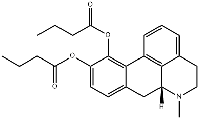dibutyrylapomorphine Structure