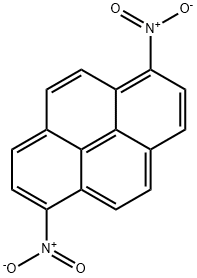 1，6-二硝基芘, 42397-64-8, 结构式