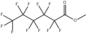 ウンデカフルオロヘキサン酸メチル 化学構造式