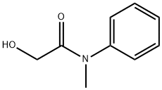 2-ヒドロキシ-N-メチル-N-フェニルアセトアミド 化学構造式