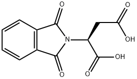 N-Phthaloyl-L-aspartic acid Struktur