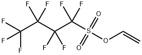 VINYL NONAFLUORO-1-BUTANESULFONATE Structure
