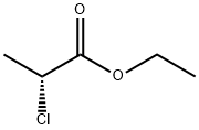 (R)-2-クロロプロピオン酸エチル 化学構造式