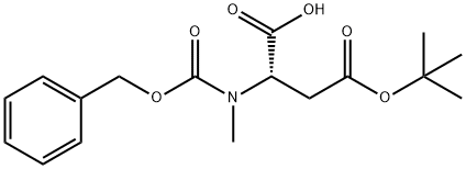 Z-N-ME-ASP(OTBU)-OH DCHA Struktur