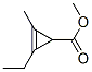 2-Cyclopropene-1-carboxylicacid,2-ethyl-3-methyl-,methylester(9CI) 化学構造式
