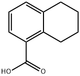5,6,7,8-Tetrahydronaphthalene-1-carboxylic acid Struktur