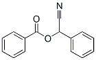 ベンゾイルオキシフェニルアセトニトリル 化学構造式