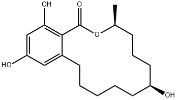 BETA-ZEARALANOL Struktur