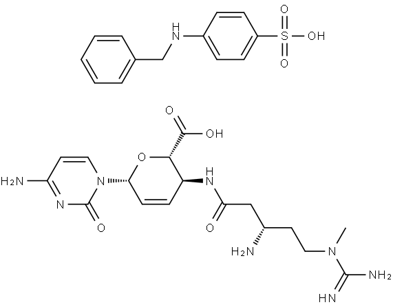 BLASTICIDIN S HYDROCHLORIDE Structure