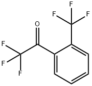2,2,2-Trifluoro-1-[2-(trifluoromethyl)phenyl]ethan-1-one, 2-(Trifluoroacetyl)benzotrifluoride, 42452-42-6, 结构式