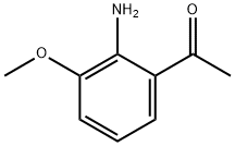 1-(2-氨基-3-甲氧基-苯基)-乙酮 结构式