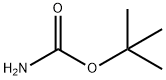 氨基甲酸叔丁酯, 4248-19-5, 结构式